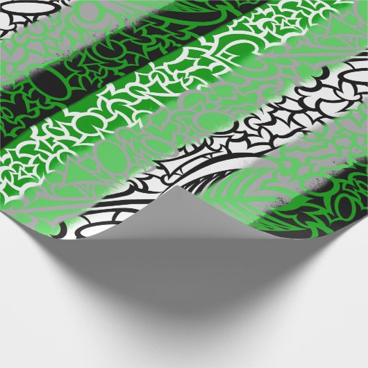 Aro Pride Squiggles Cadeaupapier (Hoek)