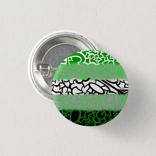 Aro Pride Squiggles Ronde Button 3,2 Cm (Voorkant /achterkant)