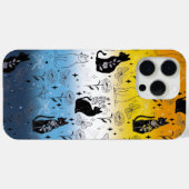 AroAce Agender Pride Black Cat - Mystieke Heks Case-Mate iPhone Case (Achterkant (horizontaal))