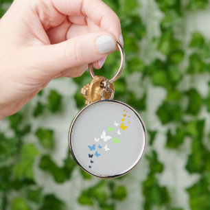 AroAce Agender Pride Vlinder Trail Sleutelhanger