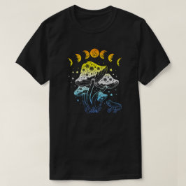 Aroace Mystique - Mushroom, Moon, and Frog T-shirt