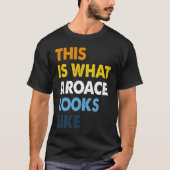 Aroace Pride Aromantic Asexual Proud Aro Ace LGBTQ T-shirt (Voorkant)