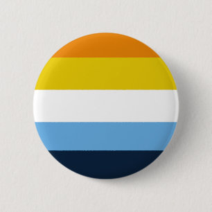Aroace pride ronde button 5,7 cm