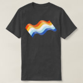 AroAce Pride vlag T-shirt (Design voorkant)