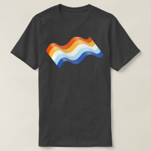 AroAce Pride vlag T-shirt (Design voorkant)