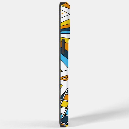 AroAce Pride Zen Doodle Sunset Vlag Modern Abstrac Case-Mate iPhone Case (Achterkant / Rechts)