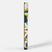 AroAce Pride Zen Doodle Sunset Vlag Modern Abstrac iPhone Hoesje (Rechterkant)