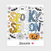 AroAce Spooky Seizoen Halloween Sticker (Vel)