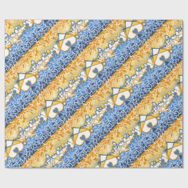 Aroace Sun en Zee Pride Flag Squiggles Cadeaupapier
