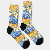 Aroace Zon- en Zee Pride Vlag Kronkels Sokken (Rechts)