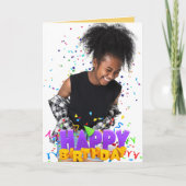 Arocentrisch Humoureuze verjaardagskaart Kaart (Voorkant)