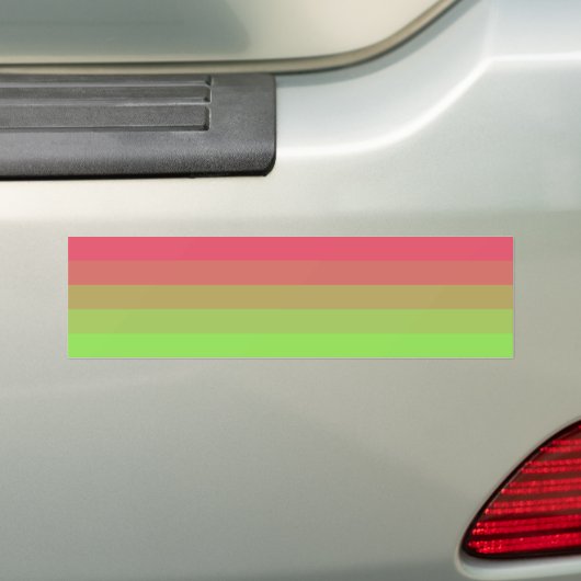 Aroflux Pride Bumpersticker (Op auto)