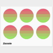 Aroflux Pride Flag Ronde Sticker (Vel)