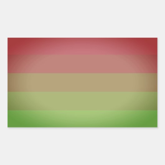 Aroflux Pride Rechthoekige Sticker (Voorkant)