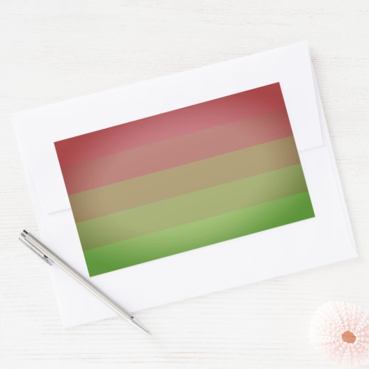 Aroflux Pride Rechthoekige Sticker (Envelop)