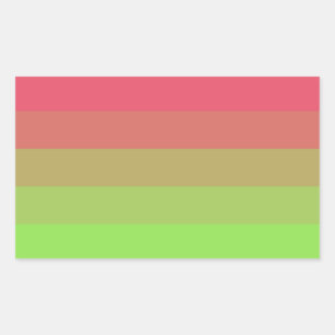 Aroflux Pride Rechthoekige Sticker