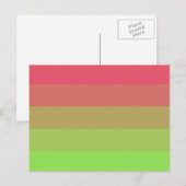 Aroflux Pride Vlag Briefkaart (Voorkant / Achterkant)