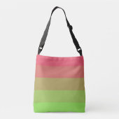 Aroflux Pride Vlag Crossbody Tas (Achterkant)