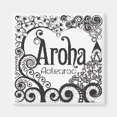 Aroha Aotearoa magneet (Voorkant)