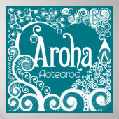 Aroha Aotearoa Poster (Voorkant)