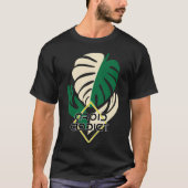 Aroid Addict Tshirt Monstera Planten (Voorkant)