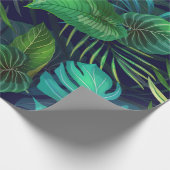 Aroïde Oerwoud Cadeaupapier (Hoek)