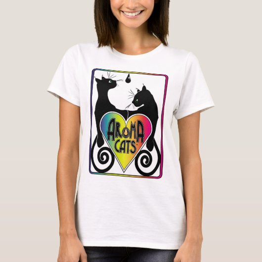 Aroma cat T-Shirt (Voorkant)