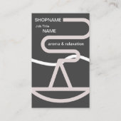 Aroma/Massage/Therapie/Chiropractie Visitekaartje (Voorkant)