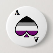 Aromantic Ace Button (Voorkant)