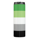Aromantic Flag Thermal Tumbler Thermosbeker (Achterkant)