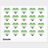 Aromantic Heart Sticker (Vel)