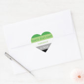 Aromantic Heart Sticker (Envelop)