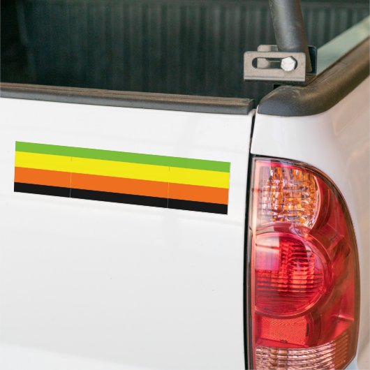 Aromantic Pride Bumpersticker (Op Truck)
