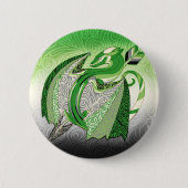 Aromantic Pride Dragon Button (Voorkant)