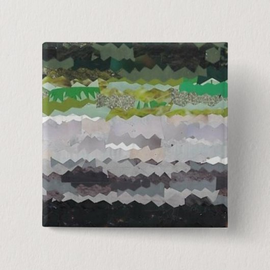 Aromantic Pride Vierkante Button 5,1 Cm (Voorkant)