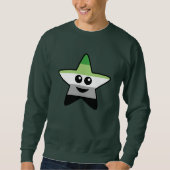 Aromantic Star Sweatshirt (Voorkant)