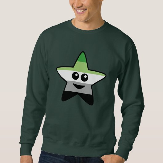Aromantic Star Sweatshirt (Voorkant)