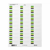 aromantisch etiket (Full Sheet)