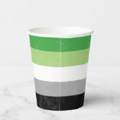 Aromantisch Papieren Bekers (Rechts)