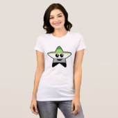 Aromantisch ster T-shirt (Voorkant volledig)