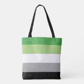 Aromantisch Tote Bag (Achterkant)