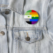 Aromantische Homosexual Pin Ronde Button 5,7 Cm (In situ)