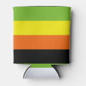 Aromantische Pride-vlag Blikjeskoeler (Voorkant)