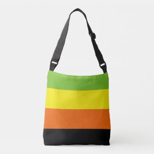 Aromantische Pride-vlag Crossbody Tas