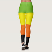 Aromantische Pride-vlag Leggings (Achterkant)