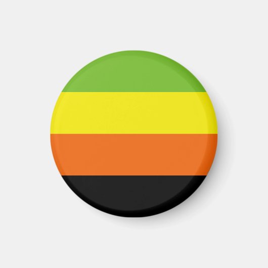 Aromantische Pride-vlag Magneet (Voorkant)