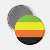 Aromantische Pride-vlag Magneet (Voorkant / Achterkant)