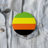 Aromantische Pride-vlag Ronde Button 4,0 Cm (In situ)