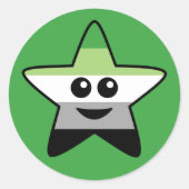 Aromantische Star Stickers (Voorkant)