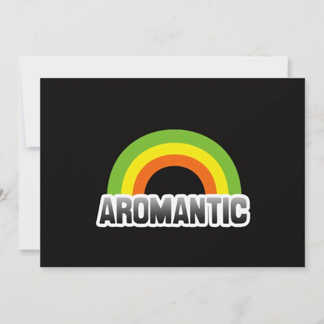 Aromantische trots (Voorkant)
